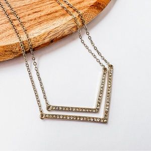 Express Layered Gold Necklace
